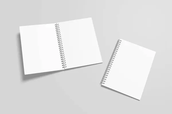 Tasarımınızı müşterilerinize göstermek için Minimalist Not Defteri Modeli