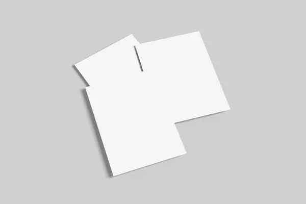 Müşterilere tasarımınızı göstermek için çoklu A4 Flyer Mockup