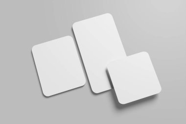 Tasarımınızı müşterilerinize göstermek için Minimalist Sosyal Medya Sayfaları Biçimi