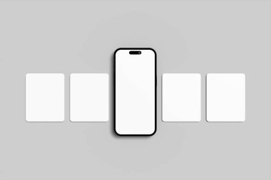 Müşterilere tasarımınızı göstermek için Temiz Sosyal Medya Biçimi