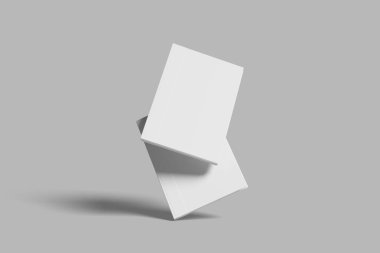 Dizaynınızı istemcilere göstermek için yüzen A5 Kitap Modeli