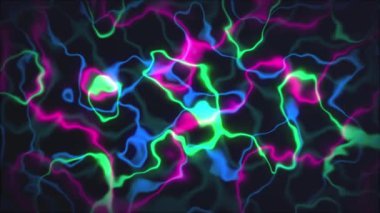 Soyut renkli ve modern hareket arkaplanı