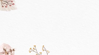 Çiçek köşeli çerçeve düğün ve sevgililer günü kompozisyonu