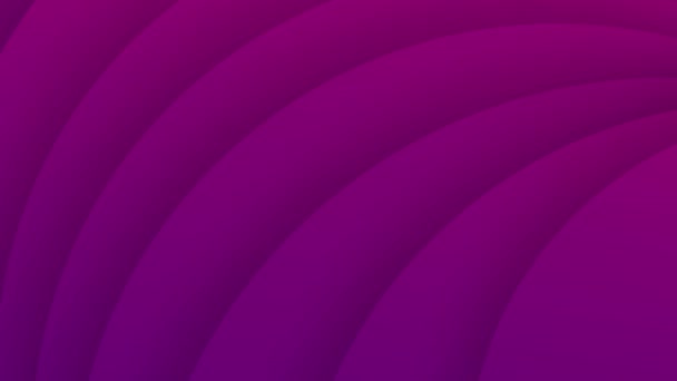 Gradiente Púrpura Forma Redonda Fondo Animado — Vídeo de stock