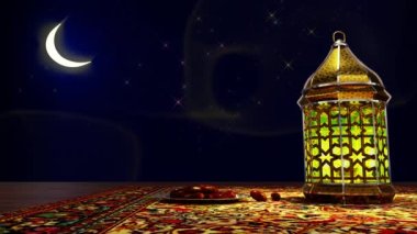 Ramazan Kareem 'in Lambası festival filmleri ve din sineması için kullanılan bir film. Sahne, başlık ve logolar için de iyi bir geçmiş..
