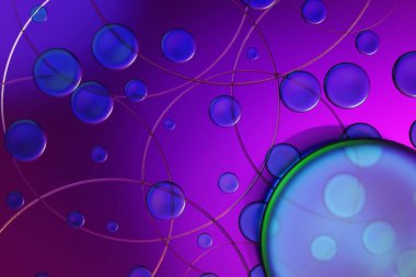 Gradyan ve sanat sahnesinde reklamcılık ve duvar kâğıdı için 3 boyutlu illüstrasyon arka planı. Dekoratif konseptte 3B canlandırma.