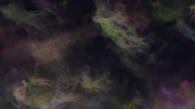 Galaksi 'de bilimsel filmler ve uzaydaki sinematik filmler için hareketli görüntüler var. Sahne ve başlıklar için de iyi bir arkaplan.