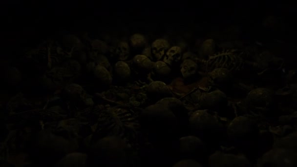 Land Death Съемки Приключенческих Кинематографических Фильмов Скрытых Тайне Хороший Фон — стоковое видео