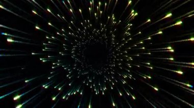 Soyut Neon Light Trail VJ Loop, neon ışık sahnesinde sinema ve sanat filmleri için kullanılan video görüntüleridir. Sahne, başlık ve logolar için de iyi bir geçmiş..