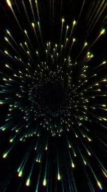 Soyut Neon Light Trail VJ Loop, neon ışık sahnesinde sinema ve sanat filmleri için kullanılan video görüntüleridir. Sahne, başlık ve logolar için de iyi bir geçmiş..