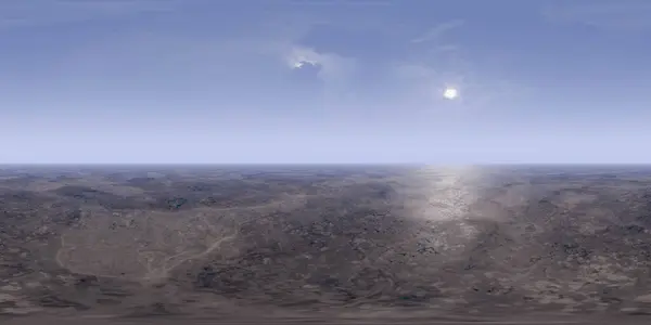 Αυτή Εναέρια Άποψη Δείχνει Ένα Απέραντο Τοπίο Ερήμου Κάτω Από Εικόνα Αρχείου