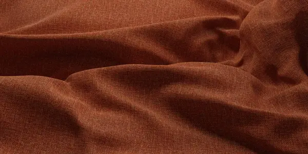 This close-up shot showcases a simple bed with a cozy brown blanket neatly arranged. The focus is on the textures and details of the bedding, inviting a sense of warmth and comfort.