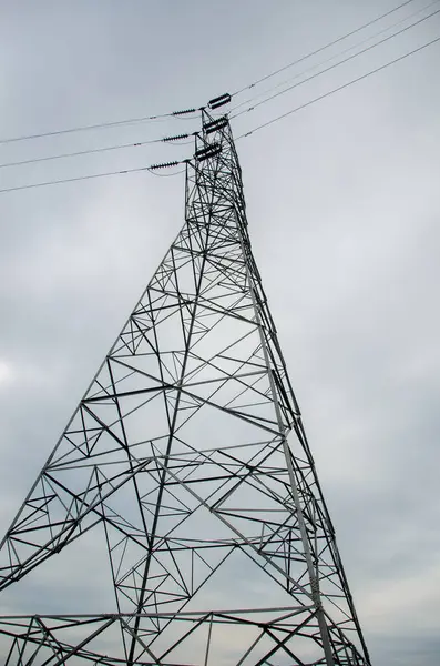 Electric power line pole , architecture