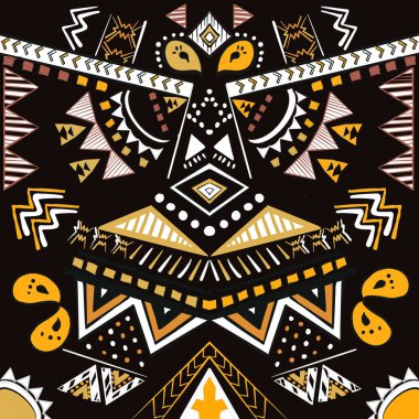 Gün batımındaki savanı hatırlatan bir dizi canlı renkle dolup taşıyor. Sarı, kırmızı ve beyaz renkler uyumlu bir şekilde dans ederek Afrika 'nın sıcaklığını ve enerjisini çağrıştırıyor. Ama bu şablonu diğerlerinden ayıran şey... 