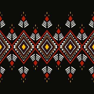 Afrika 'nın kırsal kesimlerinden gelen etnik doku örnekleri canlı kırmızı rengiyle, etnik farklılıklarıyla ayırt edilir. Tasarım, Afrika bölgesindeki insanların geleneksel yöntemlerini yansıtıyor ve bunu tekstil endüstrisine yansıtıyor.