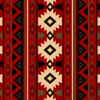 Geometrik tasarımların yer aldığı Afrika etnik kabile dokusu desenleri, canlı etnik kırmızı tonlarda Mısır sanatının zenginlerine ilham kaynağı oldu. Bu kalıplar, Mısır motiflerinin tarihsel güzelliğini yansıtmak ve tekstil endüstrisi için titiz bir şekilde etnik..