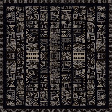 Eski Mısır etnik sanatından esinlenen bu etnik model, Mısır 'ın etnik kültür mirasının zamansız güzelliğini anımsatan zengin kahverengi tonlara sahiptir. Tekstil endüstrisi için mükemmel, modern kumaş tasarımları için bu şablon zarifliği.