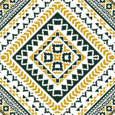 Afrika etnik dokusu modeli, geometrik tarzda yeşil ve sarı tonların dinamik bir kombinasyonunu içerir. Tasarım, basit etnik kalıpları yoluyla etnik oyunculuk ve enerji getiriyor. Şeftali endüstrisi için ideal., 