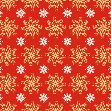 Havai fişeklerin canlı gösterisinden esinlenerek mandala tarzında Hint etnik kabile dokusu desenleri. Bu tasarım klasik ve dikkat çekici etnik ve kırmızı tonu tekstil endüstrisi için titizlikle hazırlıyor. Çeşitli kumaşlar için mükemmel.