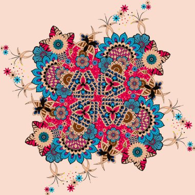 Bu Hint Ahlakı deseni, ormanın derinliklerindeki çiçek tarlalarının güzelliğini pürüzsüz bir şekilde artıran tatlı pembe bir tona sahiptir. Tekstil endüstrisi için tasarlanmış, çiçeklerin narin cazibesini ve doğal zarafetini yakalıyor..