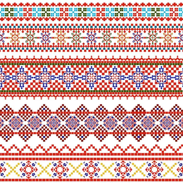 Amerikan etnik dokusu desenleri, çarpıcı kırmızıyla karakterize edilir. Kültür mirasına derinden bağlı bu kalıplar tekstil endüstrisi için ayırt edici bir etnik mükemmellik sunuyor. Her tasarım geleneksel etnik motifleri kapsıyor 