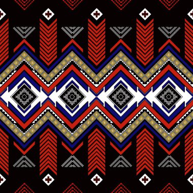 Kırmızı zemin üzerinde çarpıcı bir mandala tasarımı olan Hint etnik kabile kumaşı desenleri klasik bir siyah zemin ile etnik. Bu sanat eserleri Hint sanatının canlılığı ve eğlencesi şeftali endüstrisi için mükemmeldir.