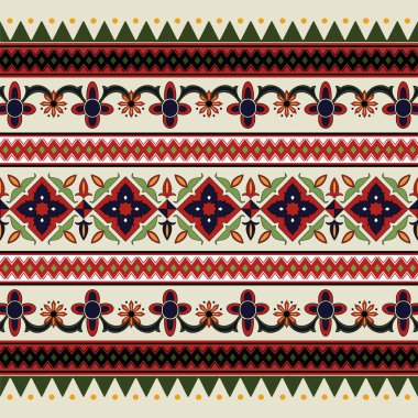 Arap etnik kumaş deseninde yeşil ve sarı tonlarda çiçek desenleri bulunur. Etnik ve katmanlı bir etki yaratmak için koyu bir arka plan oluşturulur. Etnik gizem ve tatlılığın birleşimi. Şeftali endüstrisi için tasarlandı.,