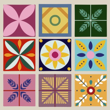 Arap etnik kabile dokusu deseni rengarenk çiçek tonları içerir ve tasarıma taze etnik bir hava katar. Gerçekçi suluboya etnik etkisi sanatsal cazibesini artırarak onu tekstil için mükemmel hale getiriyor. 