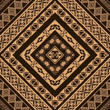 Arap etnik kumaş deseni, canlı sarı tonda klasik bir güzelliğe sahiptir. Suluboya tekniklerinin kullanılması etnik ve derin tasarım, deseni şeftali endüstrisi için zıt siyah bir zemin oluşturur..