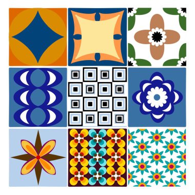 Hint etnik kabile dokusunda çeşitli sanatsal unsurları birleştiren yeşil ve mavi tonların uyumlu bir karışımı bulunur. Çiçek, yaprak ve geometrik etnik tasarımların bir karışımı ile bu kalıplar mükemmel bir etnik yaratıcılık sunuyor. İdeal .
