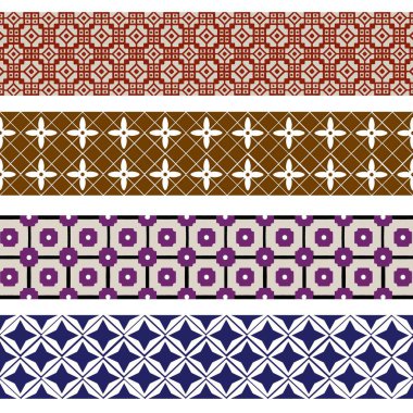 Yeşil ve krem rengi çiçek desenleri içeren Hint etnik kabile kumaşı deseni. Geleneksel Hint etnik resminden esinlenen bu tasarım, etnik güzelliği ve kültürel zarafeti somutlaştırmaktadır. Bu iş şeftali endüstrisi için yapıldı..