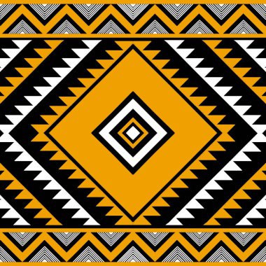 Arap etnik kabile kumaşı deseni, uyumlu etnik beyaz ve sarı tonlarda karışık çiçek ekleriyle büyülenir. Tasarım, siyah bir arkaplanla çok güzel zıtlaşmış. Etnik yapısı şeftali endüstrisi için yapılmış.