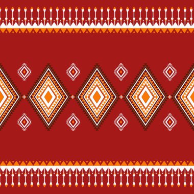 Arap etnik kabile dokusu deseninde çöl kumunun renklerinden esinlenerek ılık turuncu ve sarı tonlarda geometrik bir tasarım vardır. Karmaşık detaylar, geleneksel Arap kültürünü harmanlayarak, sanat eserlerine etnik ve derinlik kazandırıyor. 