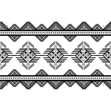 Amerikan etnik kabile dokusu desenleri, siyah tonları ile mavi ile zıt geometrik bir stil sergiliyor. Bu tasarımlar, her türlü tekstil koleksiyonunu geliştirmek için mükemmel, zamansız bir etnik zarafet sunuyor. Şeftali endüstrisi için yapılmış.