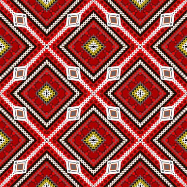 Afrika 'daki etnik kabile dokusu desenleri, çarpıcı yeşil tonlarda geometrik tasarımlar ve motiflerin bir karışımını içerir. Bu kalıplar, kabilelerin geleneksel yöntemlerini yansıtan etnik ve çekici yapıları için geçerlidir. Tekstil endüstrisi için yapılmış.,