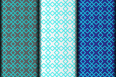 Vektör geometrik desen tasarımı yapar.