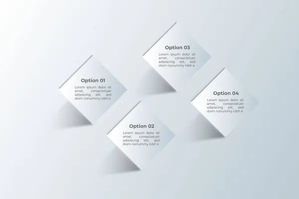 Concepto Empresarial Vector Informativo Infografía Elemento Diseño — Archivo Imágenes Vectoriales