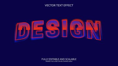 Satışa sunulan vektör eps 3d metin efekti illüstrasyon tasarımını özelleştirin.