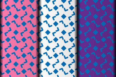 Basit arkaplan biçimi vektör desen tasarım şablonu.