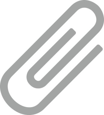 Eklenti işareti renk vektörü: 124; Eklenti dosyası: 124; Klip işareti