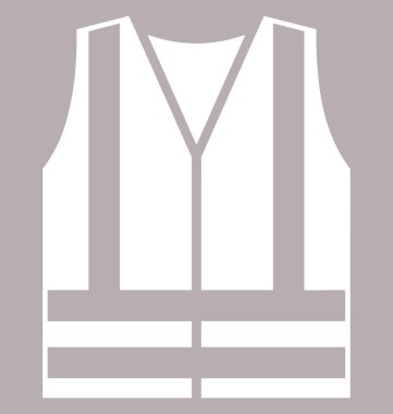 Güvenlik yeleği işçi üniforması, profesyonel koruyucu giysiler, inşaat işçilerinin kıyafetleri.