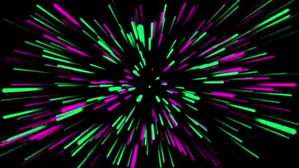 Transparenter Neo Looping Hintergrund Glühhintergrund Quicktime Linien Nahtlose Animation Neon — Stockvideo