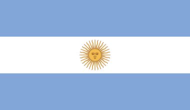 National Flag of Argentina | Background Flag, Argentina sign clipart