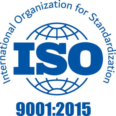 Sertifikalı Şirket Sertifikası ISO 9001: 2015 Mavi Vektör, Kalite Sertifikası