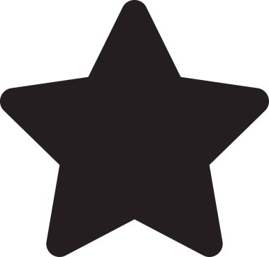 Yıldız Yuvarlak şekli, Yuvarlak Yıldızlar ikonu, Yıldız ikonu, yıldız derecelendirme ikonu, Kara Yıldız Sembolü, siyah yıldız simgesi