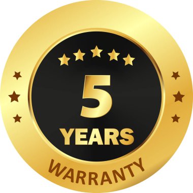 5 Yıl Teminat Mührü, Altın Garanti Mührü, Beş Yıl Mühür Mührü, Altın Mühür Mühür Mührü