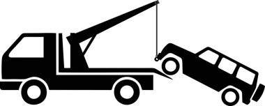 Kurtarma minibüsü tabelası, kamyon kazası yardım aracı, Arıza Kurtarma aracı, Çekici, Çekici kamyon, vinç servis ikonları, Arıza Kamyonu Servisi, Çekici