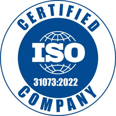 ISO Sertifikalı Şirketi, Sertifika ISO 31073-2022, Risk Sertifikası, Risk Yönetimi Sertifikası, ISO 31073-2022 Risk Yönetimi
