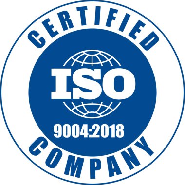ISO Sertifikalı Şirket, Sertifika ISO 9004: 2018, Kalite Yönetimi Sertifikası, Kalite Yönetimi Sertifikası, ISO 9004-2018 Kalite Yönetimi Sistemleri