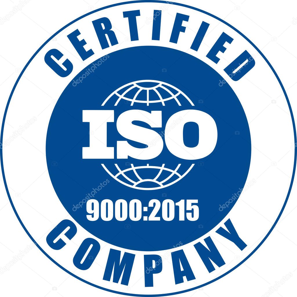 ISO Certified Company, Certificate ISO 9000-2015, Quality Management Certificate, Quality Management Systems Certified, ISO 9000-2015 Quality Management Systems